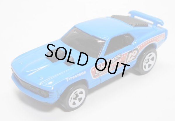 画像1: 2018 WALMART EXCLUSIVE MYSTERY 【'70 FORD MUSTANG MACH 1】 BLUE/5SP (予約不可）