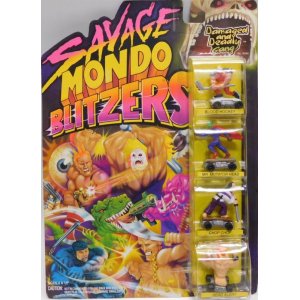 画像: 1991 KENNER - SAVAGE MONDO BLITZERS 【DAMAGED AND DEADLY GANG】　