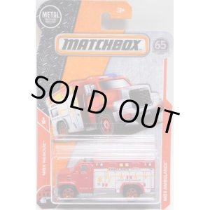 画像: 2018 【MBX AMBULANCE】  RED