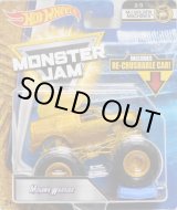 画像: 2018 MONSTER JAM includes RE-CRUSHABLE CAR! 【MOHAWK WARRIOR】 GOLD (MJ GOLDEN MACHINES)(予約不可）