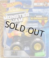 画像: 2018 MONSTER JAM includes RE-CRUSHABLE CAR! 【NITRO HORNET】 YELLOW (MUD)