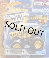 画像: 2018 MONSTER JAM includes RE-CRUSHABLE CAR! 【HIGHER EDUCATION】 YELLOW (EPIC ADDITIONS)