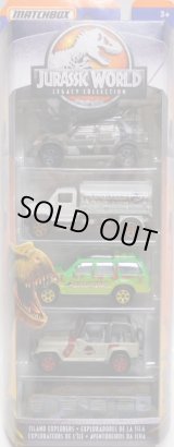 画像: 2018 MATCHBOX 5PACK 【"JURASSIC WORLD LEGACY COLLECTION" 5PACK】'97 Mercedes-Benz ML320/MBX Tanker/'93 Ford Explorer Jurassic Park/'93 Jeep Wrangler (no top)/Fleetwood Southwind RV