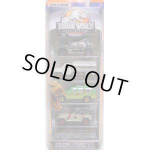 画像: 2018 MATCHBOX 5PACK 【"JURASSIC WORLD LEGACY COLLECTION" 5PACK】'97 Mercedes-Benz ML320/MBX Tanker/'93 Ford Explorer Jurassic Park/'93 Jeep Wrangler (no top)/Fleetwood Southwind RV