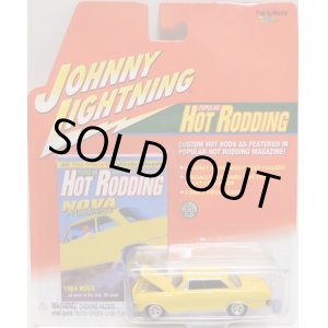 画像: 2002 JOHNNY LIGHTNING - HOT RODDING 【1964 NOVA】　YELLOW/RR