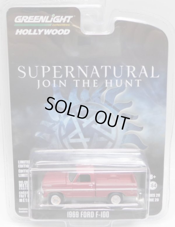 画像1: 2018 GREENLIGHT HOLLYWOOD SERIES 20 【1969 FORD F-100】 FLAT RED/RR (SUPER NATURAL) 