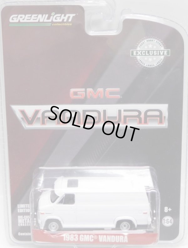 画像1: 2018 GREENLIGHT HOBBY EXCLUSIVE 【1983 GMC VANDURA】 WHITE/RR