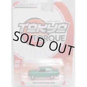 画像: 2018 GREENLIGHT TOKYO TORQUE S2 【1970 DATSUN 510】 MET.GREEN/RR(GREEN MACHINE)