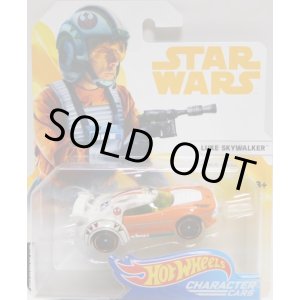 画像: 2018 HW STAR WARS 【LUKE SKYWALKER】　WHITE-ORANGE/PR5 (2018 WHITE-YELLOW CARD) 