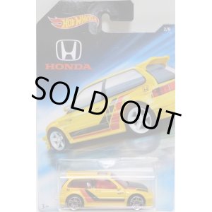 画像: 2018 HW HONDA 70th ANNIVERSARY SERIES 【'90 HONDA CIVIC EF】 YELLOW/PR5