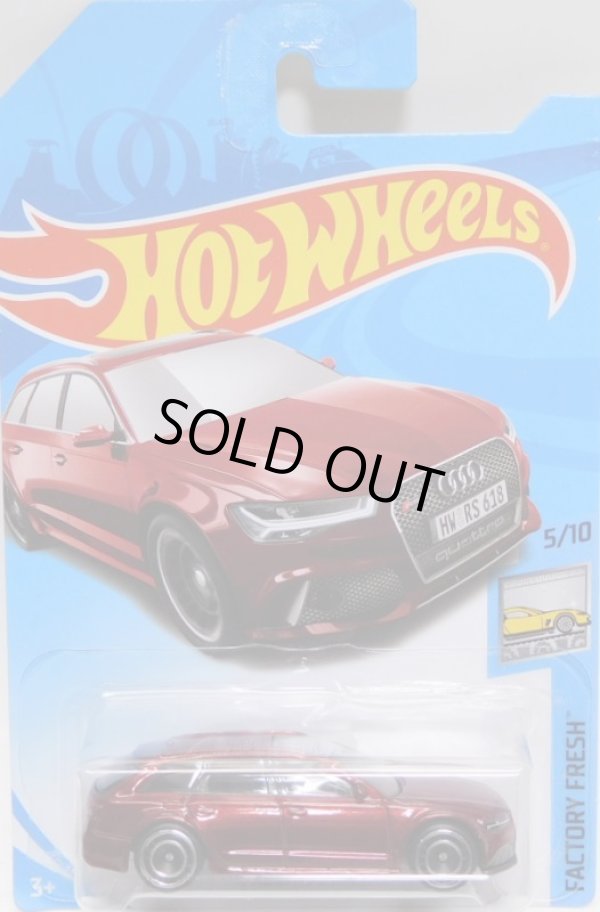 画像1: 2018 SUPER TREASURE HUNTS 【'17 AUDI RS 6 AVANT】 SPEC.RED/RR