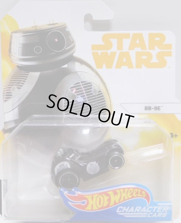 画像1: 2018 HW STAR WARS 【BB-9E】　BLACK/PR5 (2018 WHITE-YELLOW CARD)