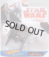 画像: 2018 HW STAR WARS STARSHIP 【FIRST ORDER SPECIAL FORCES TIE FIGHTER】　BLACK-RED (2018 WHITE CARD)