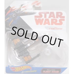 画像: 2018 HW STAR WARS STARSHIP 【POE'S X-WING FIGHTER】　BLACK (2018 WHITE CARD)