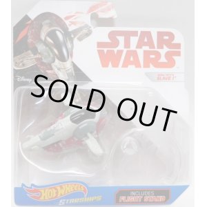 画像: 2018 HW STAR WARS STARSHIP 【"BOBA FETT'S" SLAVE 1】　GRAY (2018 WHITE CARD)