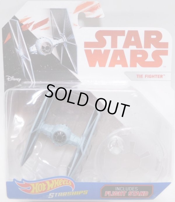 画像1: 2018 HW STAR WARS STARSHIP 【TIE FIGHTER】　BLUEGRAY (2018 WHITE CARD)