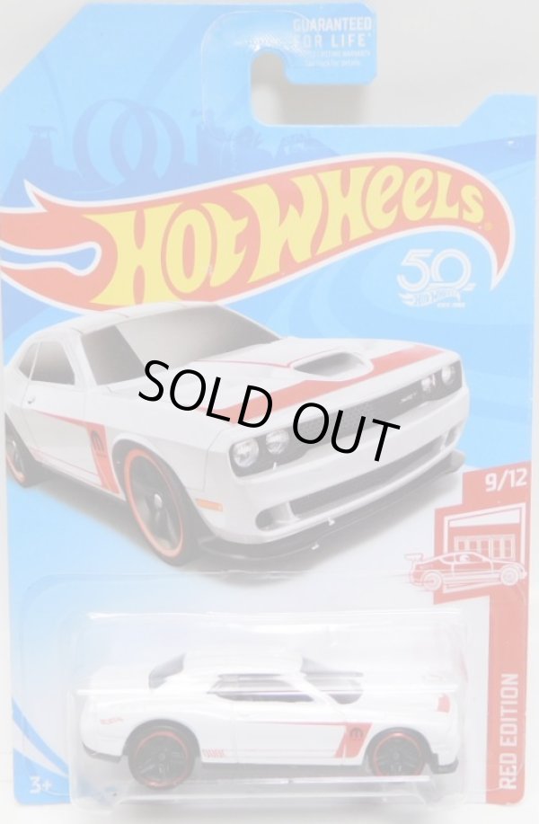 画像1: TARGET EXCLUSIVE RED EDITION 【'15 DODGE CHALLENGER SRT】 WHITE/PR5 (予約不可）