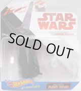 画像: 2018 HW STAR WARS STARSHIP 【KYLO REN'S COMMAND SHUTTLE】　BLACK (2018 WHITE CARD)