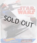 画像: 2018 HW STAR WARS STARSHIP 【KYLO REN'S THE SILENCER】　BLACK (2018 WHITE CARD)