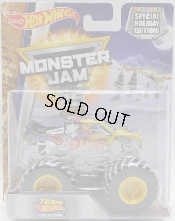 画像1: 2017 MONSTER JAM 25th SPECIAL HOLIDAY EDITION 【TEAM HOT WHEELS】 BLACK (予約不可）