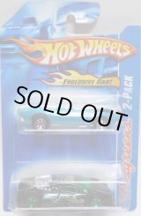 画像: 2007 WALGREENS EXCLUSIVE 2PACK 【1967 CAMARO CONVERTIBLE】　AQUA (with ZOTIC)/5SP (CHOJIRO GRAPHIC'S)