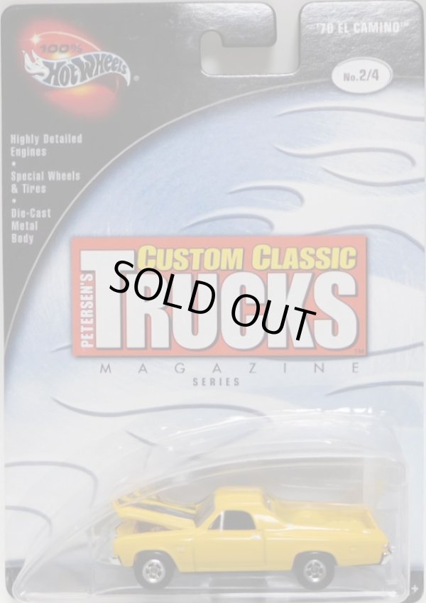 画像1: 2003 PREFERRED - CUSTOM CLASSICS PETERSEN'S TRUCKS SERIES 【'70 EL CAMINO】　YELLOW/RR