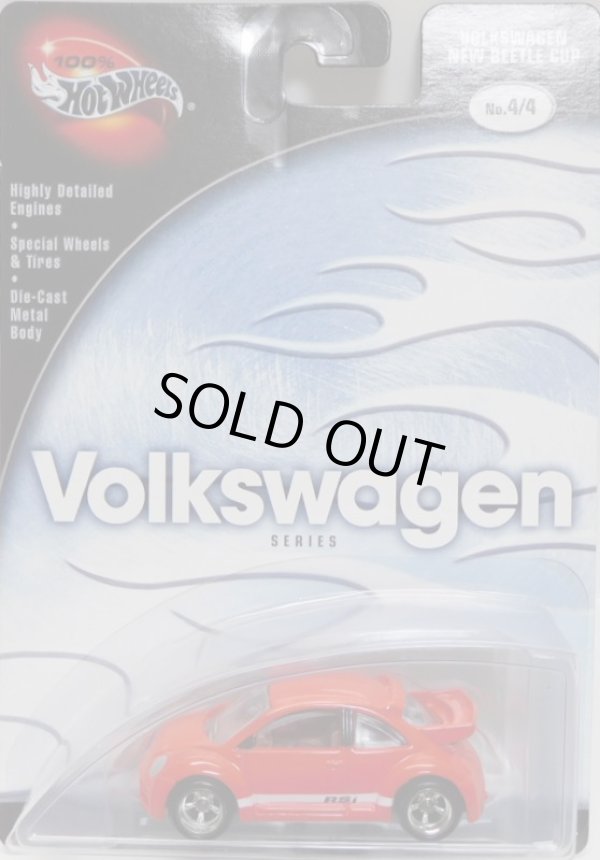 画像1: 2003 PREFERRED - VOLKSWAGEN SERIES 【VOLKSWAGEN NEW BEETLE CUP】　RED/RR