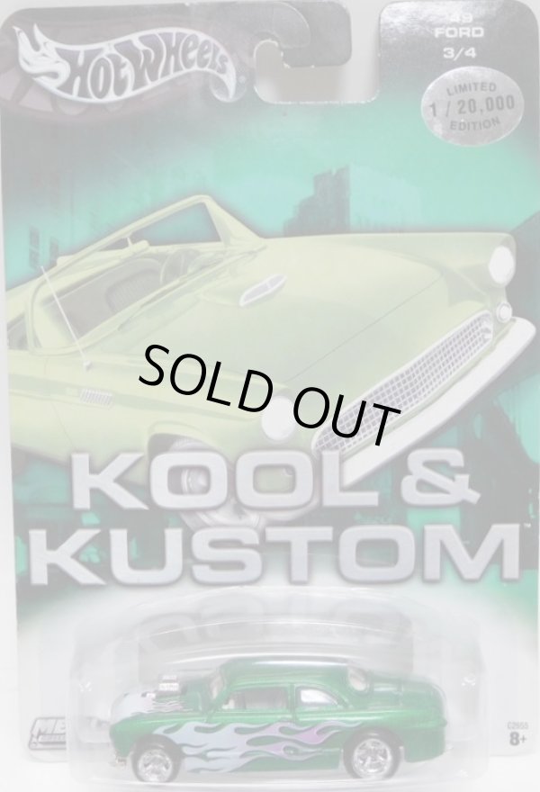 画像1: 2004 AUTO AFFINITY - KOOL & KUSTOM 【'49 FORD SHOE BOX】　MET.GREEN/RR