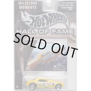 画像: 2003 HALL OF FAME - MILESTONE MOMENTS 【"SNAKE" PLYMOUTH BARRACUDA】 YELLOW/RR