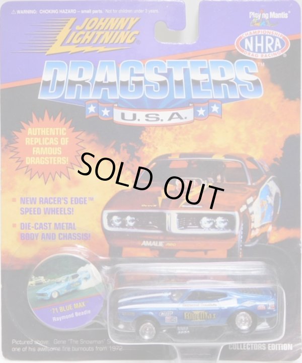 画像1: 1996 LIMITED EDITION - DRAGSTERS USA 【"RAYMOND BEADLE" '71 BLUE MAX】　BLUE