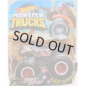 画像: 2018 HW MONSTER TRUCKS! 【STARS & STRIPES】 DK.BLUE (includes COLLECTABLE WHEEL!)