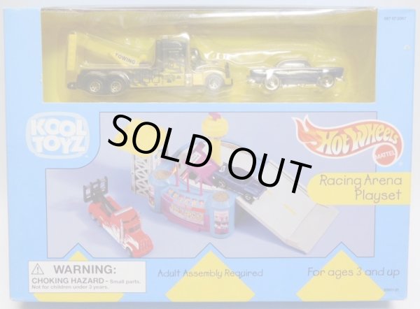 画像1: 2000 KOOL TOYZ - RACING ARENA PLAYSET 【with TOW TRUCK / '55 CHEVY】　