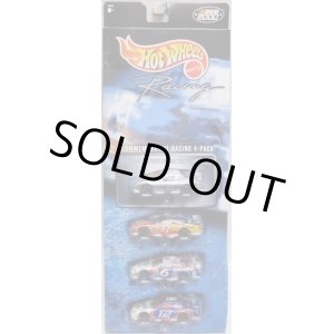 画像: 2000 HOT WHEELS RACING "COMMEMORATIVE RACING 4-PACK"【#44 (SPECIAL CHROME EDITION), #97, #6, #12】　