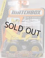 画像: 2015 MATCHBOX MONSTER TRUCKS 【WORK-READY】 YELLOW