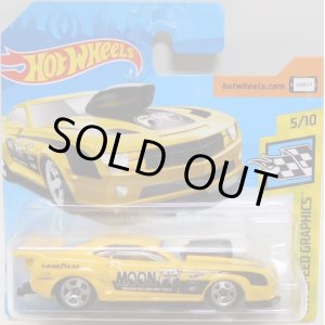 画像: 【'10 PRO STOCK CAMARO】 YELLOW/5SP (MOONEYES)(インターナショナル・ショートカード）