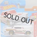 画像: 【'57 CHEVY】WHITE/5SP (VALENTINES TAMPO)(インターナショナル・ショートカード）