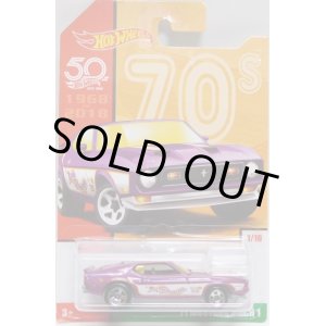 画像: 2018 TARGET EXCLUSIVE HW 50th THROWBACK S2【'71 MUSTANG MACH 1】PURPLE/5SP