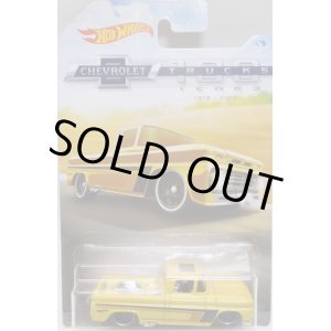 画像: 2018 WALMART EXCLUSIVE HW CHEVROLET TRUCKS 100 YEARS 【CUSTOM '62 CHEVY PICKUP】YELLOW/DD8 (予約不可）