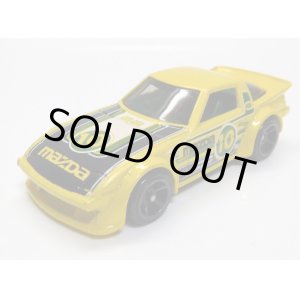 画像: 2018 WALMART EXCLUSIVE MYSTERY 【MAZDA RX-7】 YELLOW/O5 (CHASE) (予約不可）