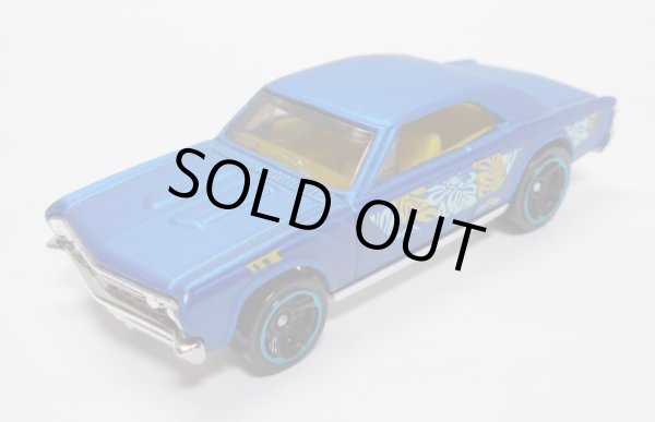 画像1: 2018 WALMART EXCLUSIVE MYSTERY SERIES2 【'67 CHEVELLE SS 396】 FLAT BLUE/MC5 (予約不可）