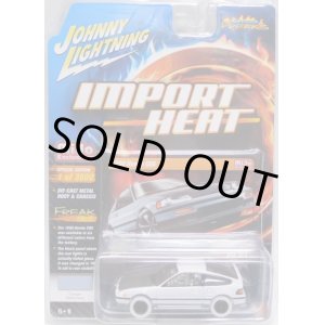 画像: 2018 JOHNNY LIGHTNING - IMPORT HEAT  "MIJO EXCLUSIVE" 【1990 HONDA CRX】 WHITE/RR (WHITE LIGHTNING）