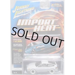 画像: 2018 JOHNNY LIGHTNING - IMPORT HEAT  "MIJO EXCLUSIVE" 【1990 HONDA CRX】 WHITE/RR (WHITE LIGHTNING）