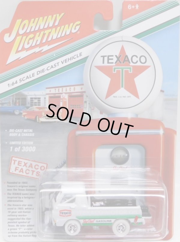 画像1: 2018 JOHNNY LIGHTNING - HOBBY EXCLUSIVE 【"TEXACO" DODGE A-100】 WHITE/RR (WHITE LIGHTNING）