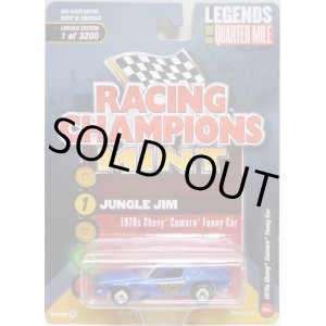 画像: 2018 RACING CHAMPIONS MINT COLLECTION R2A 【"JUNGLE JIME" 1970s CHEVY CAMARO FUNNY CAR】 BLUE/RR (3200個限定)