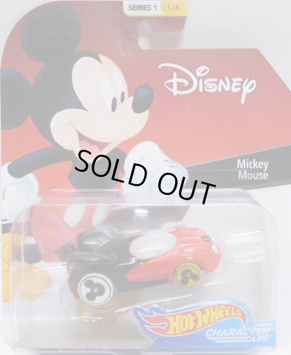 画像1: 2018 ENTERTAINMENT CHARACTERS "DISNEY"【MICKEY MOUSE】　RED-BLACK/MICKY WHEELS (予約不可）