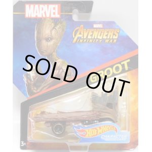 画像: 2018 HW MARVEL 【"AVENGERS INFINITY WAR" GROOT】 WOOD/OR6SP(予約不可）