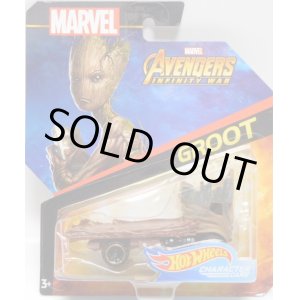 画像: 2018 HW MARVEL 【"AVENGERS INFINITY WAR" GROOT】 WOOD/OR6SP(予約不可）