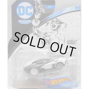 画像: 2018 ENTERTAINMENT CHARACTERS "DC COMICS"【"SKETCHED" HARLEY QUINN】　WHITE-BLACK/5Y (予約不可）