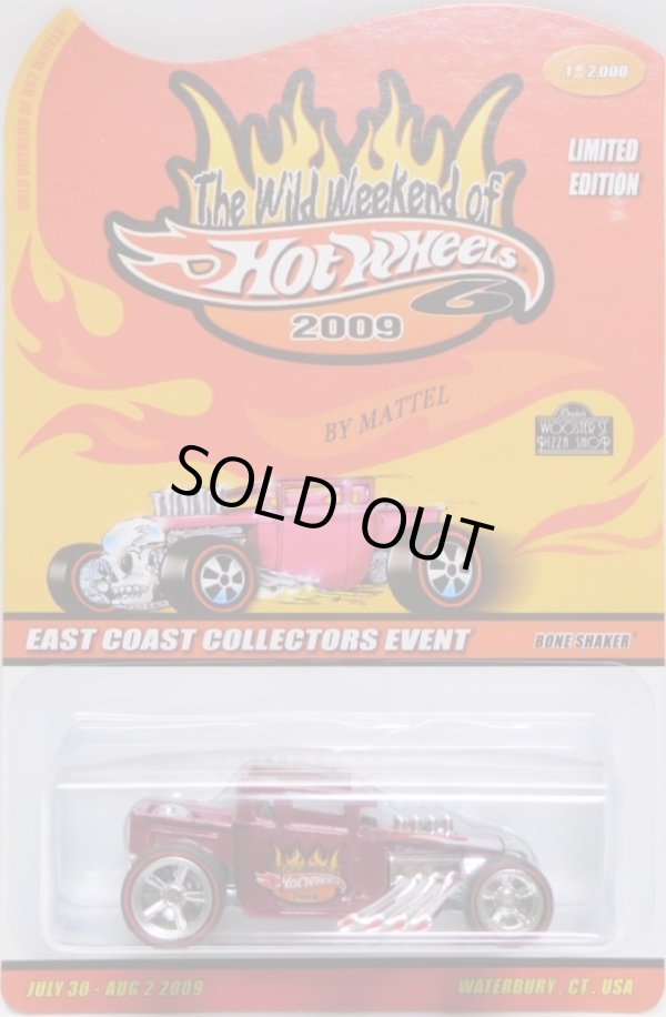 画像1: 2009 THE WILD WEEKEND OF HOT WHEELS 【BONE SHAKER】　SPEC.MAGENTA/RR (2000個限定）