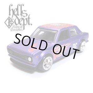 画像: HELLS DEPT 2018 - 【"DARUMA" DATSUN 510 (カスタム完成品)】 FLAT PURPLE/RR （送料サービス適用外）